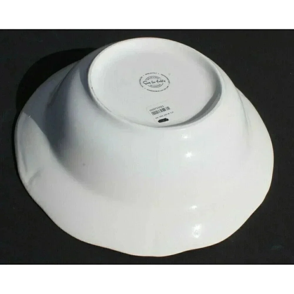New SUR LA TABLE Large SUNFLOWER Fruit Salad Summer Serving Bowl - NOS